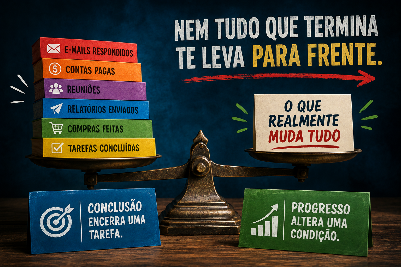 Por que Concluir Tanto Não Me Dá Sensação de Progresso?